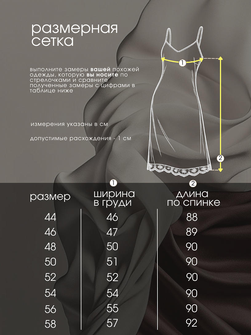 Сорочка "Восторг"_О113/изумрудный