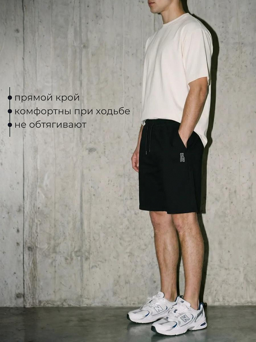 Шорты муж. "Харди"_М44/черный