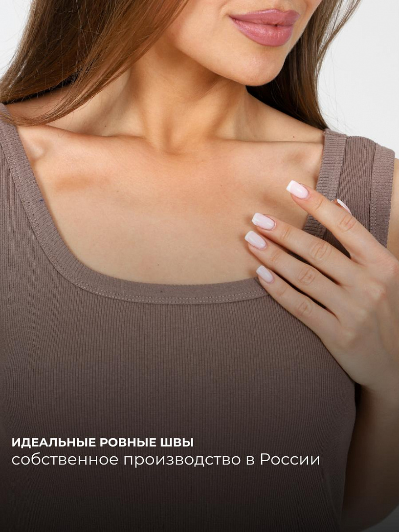Платье-лапша Милагрос_934/капучино